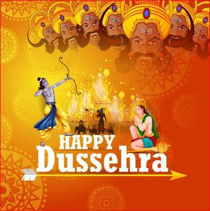 dussehra status image