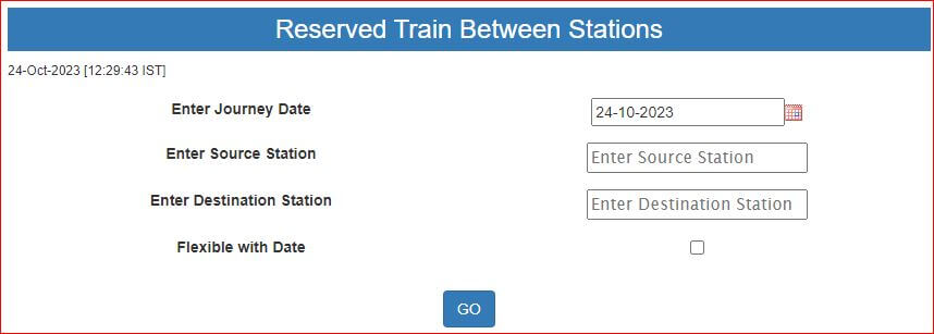 Train route for patna