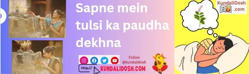 Sapne mein tulsi ka paudha dekhna