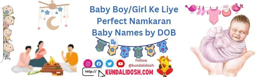 Baby Boy or Girl Ke Liye Perfect Namkaran Baby Names by DOB