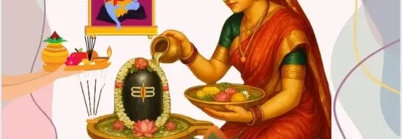 16 Somwar Vrat kuja Samagri Kit Special Shiv Puja for Shravan Mondays with Instruction Booklet