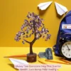 Money Tree Gemstone Feng Shui tree for Wealth Luck Reiki Healing