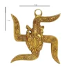 Om Swastik Trishul gnesh wall hanging size