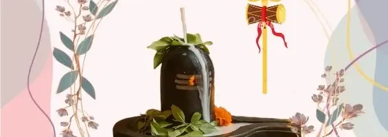 Shiva Rudrabhishek Puja Kit for the Holy Month of Sawan with Instruction Booklet