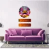 Shyam baba Wooden Wall Hanger for Livingroom Bedroom Home Decor Office Gift