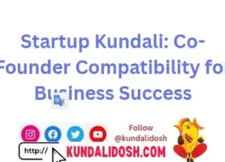 Startup Kundali: Co-Founder Compatibility for Business Success